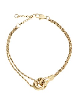 Tommy Hilfiger Bracciale da donna in acciaio placcato oro con nodo nautico 2780991 donna