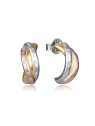 Viceroy Orecchini semicircolari tricolore in argento 2310E100-30 donna