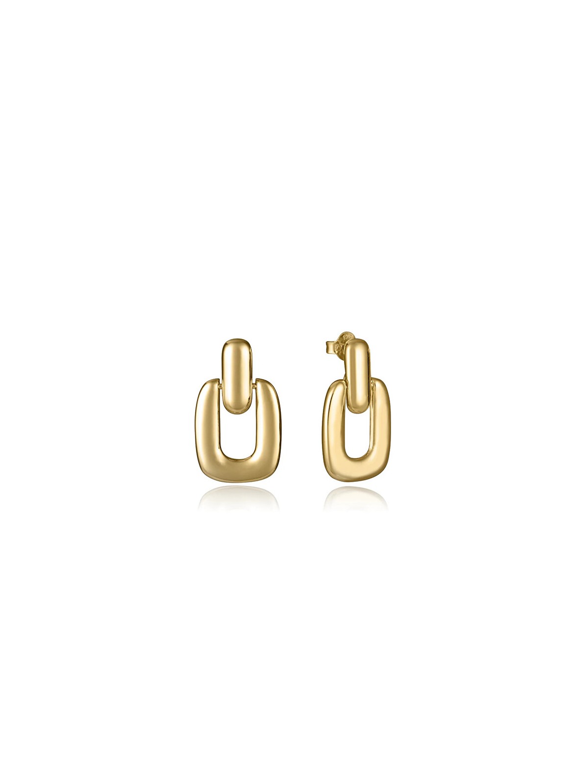 Viceroy Orecchini minimalisti placcati in oro 2317E100-00 donna