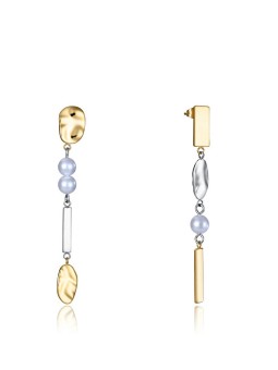 Viceroy Eleganti orecchini pendenti con perle sintetiche 75372E01019 donna