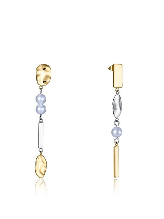 Viceroy Eleganti orecchini pendenti con perle sintetiche 75372E01019 donna