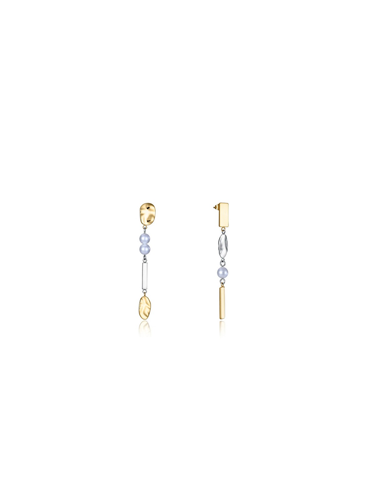 Viceroy Eleganti orecchini pendenti con perle sintetiche 75372E01019 donna