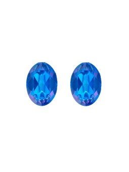 Oliver Weber Orecchini distintivi con cristalli Swarovski blu Dawn Lumiere 23219 BLU donna