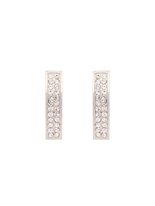 Oliver Weber Orecchini scintillanti in acciaio con cristalli Brava Lumiere 23227 donna