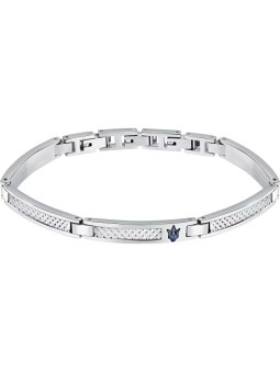 Maserati Elegante bracciale in acciaio da uomo Iconic JM423AVD21 uomo