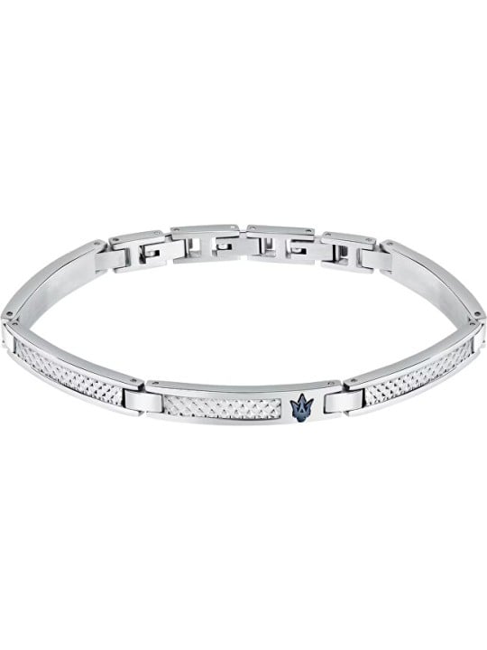 Maserati Elegante bracciale in acciaio da uomo Iconic JM423AVD21 uomo