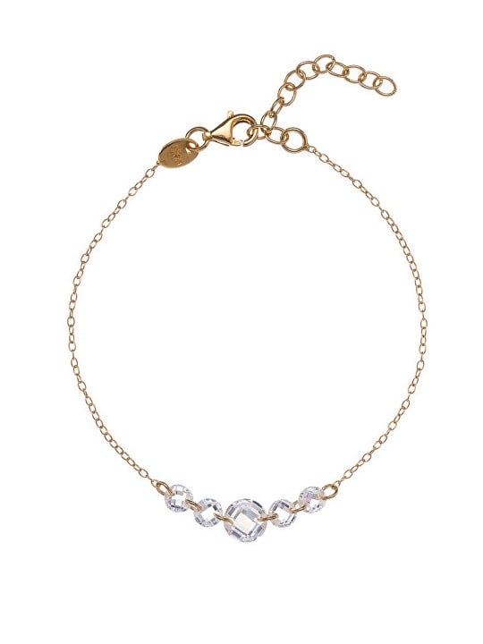 Alisia Bracciale da donna placcato oro con zirconi trasparenti AL4841.01.000 donna