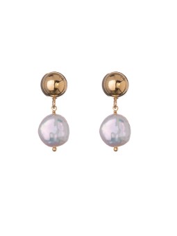 Alisia Orecchini pendenti placcati in oro con vera perla AL4675.01.000 donna
