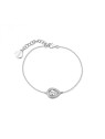 Rosato Delicato bracciale in argento con zirconi cubici Anna RZAN11 donna