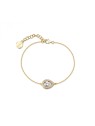 Rosato Delicato bracciale placcato oro con zirconi cubici Anna RZAN12 donna