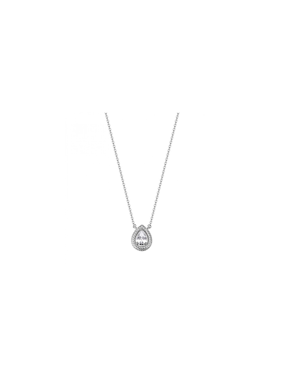Rosato Collana in argento con zirconi, modello pendente Anna RZAN01 donna