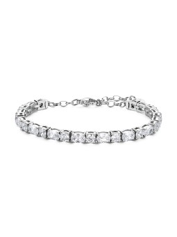 Brosway Bracciale di lusso con zirconi cubici trasparenti Dreaming BIG18 donna