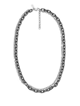 Armani Exchange Collana doppia in acciaio da uomo AXG0159060 uomo