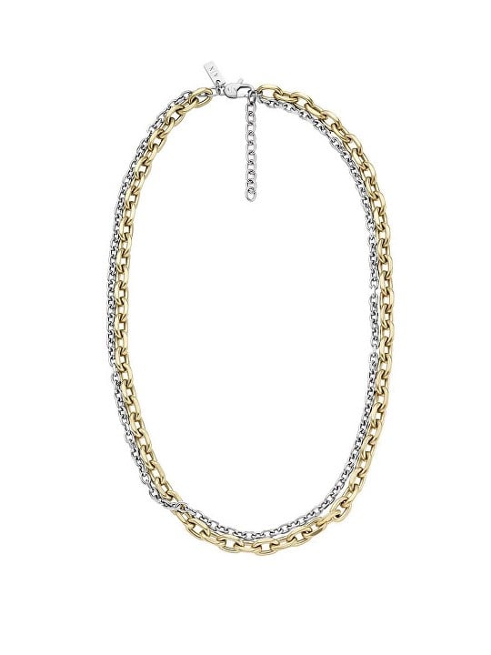 Armani Exchange Collana doppia bicolore da uomo AXG0160710 uomo