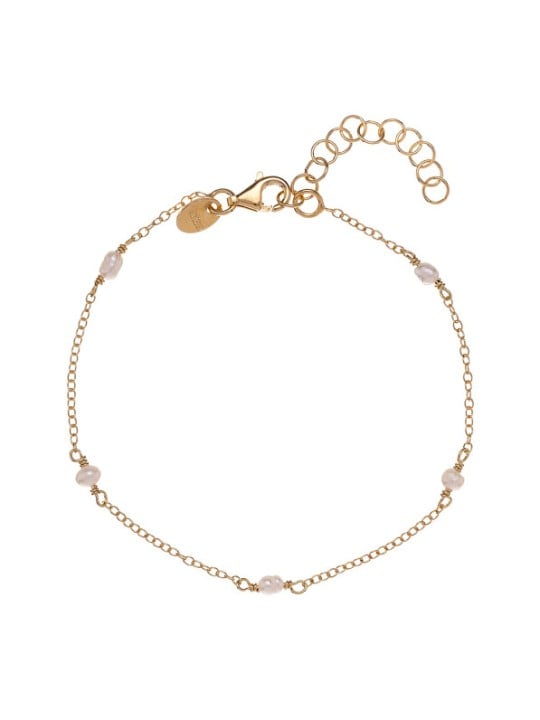 Alisia Bracciale da donna placcato oro con perle vere AL4420.01.000 donna