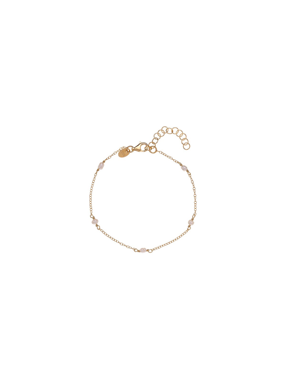 Alisia Bracciale da donna placcato oro con perle vere AL4420.01.000 donna