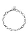 S'Agapõ Bracciale moderno in acciaio massiccio SHK116 donna