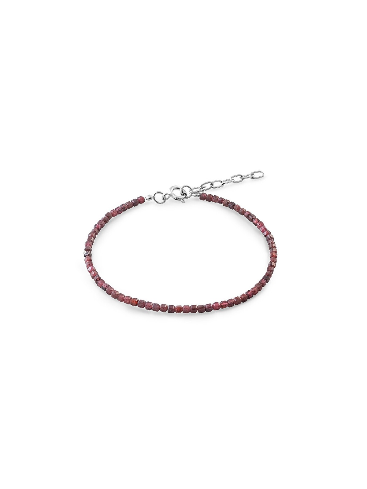 AGAIN Jewelry Bracciale in granato minerale AJKNR013 donna