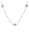 Victoria Cruz Collana in argento con perle Sera A5566-00HG donna