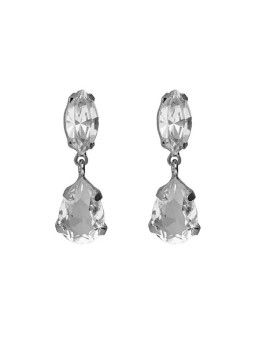Victoria Cruz Orecchini pendenti in argento con cristalli Lieve A5536-07HT donna