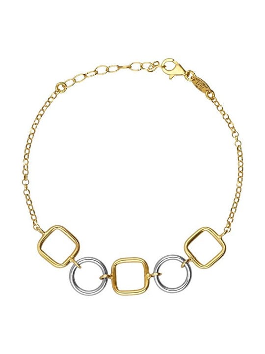 Victoria Cruz Bracciale moderno bicolore in argento Nivola A5511-BP donna