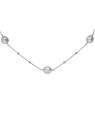 Victoria Cruz Collana in argento con perle Sera A5565-00HG donna