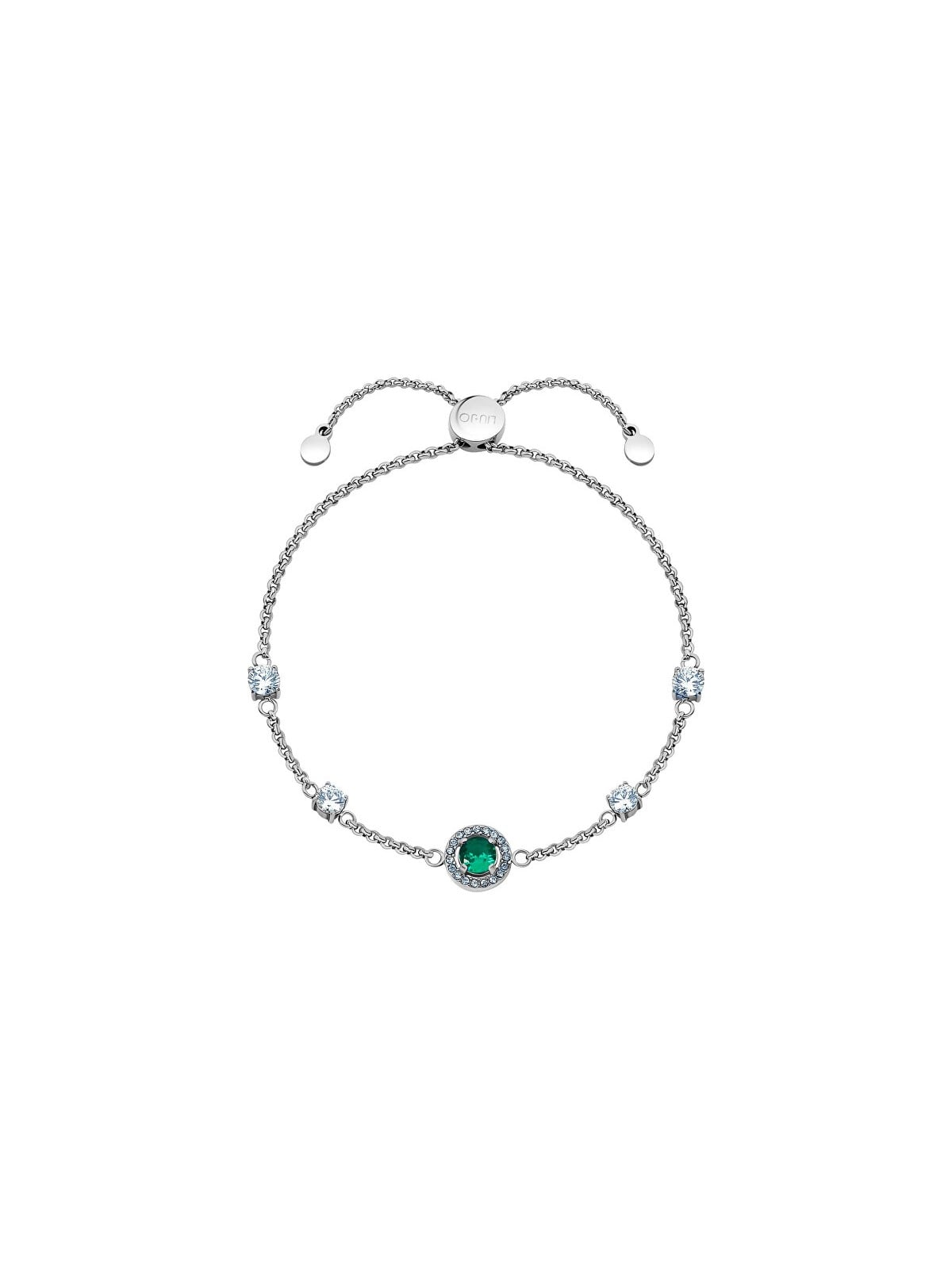 Liu Jo Elegante bracciale in acciaio con zirconi Essential LJ2273 donna