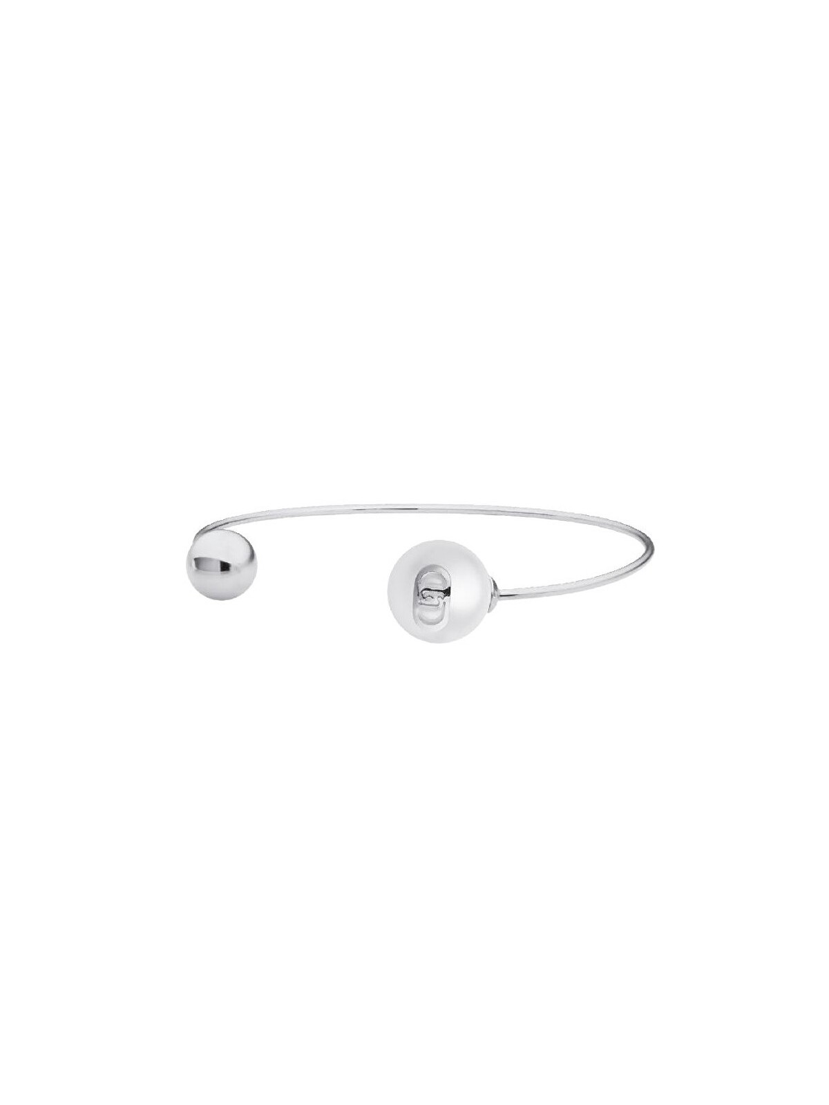 Liu Jo Bracciale aperto in acciaio massiccio con perla LJ3013 donna