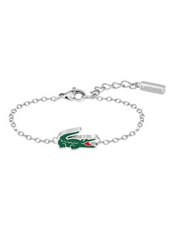 Lacoste Braccialetto in acciaio per bambini Cutie Croc 2040533 bambino