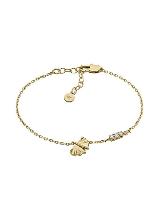 Emporio Armani Delicato bracciale placcato oro con zirconi EGS3263710 donna