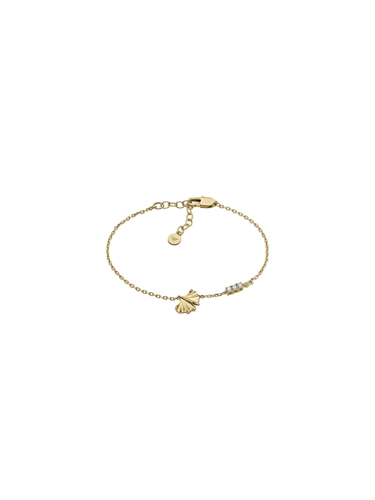 Emporio Armani Delicato bracciale placcato oro con zirconi EGS3263710 donna