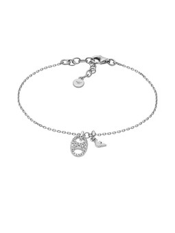 Emporio Armani Bracciale da donna in argento con zirconi cubici EG3631040 donna