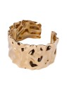 Marc Malone Bracciale aperto massiccio color oro lucido MCB250337G donna