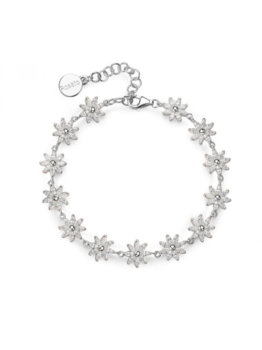 Rosato Bracciale a forma di fiore con zirconi cubici Gaia RZGA69 donna