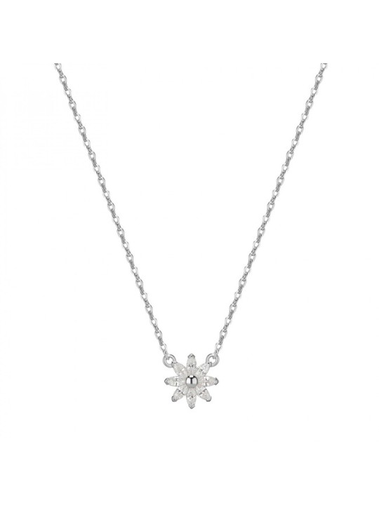 Rosato Incantevole collana a forma di fiore con zirconi Gaia RZGA62 donna
