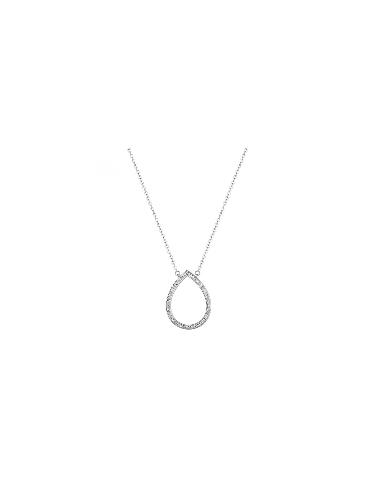 Rosato Collana in argento con zirconi Drop Sofia RZSO05 donna