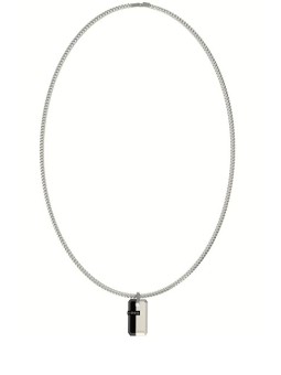Guess Collana da uomo in acciaio Eclipse Noir JUMN05104JWSTT/U uomo