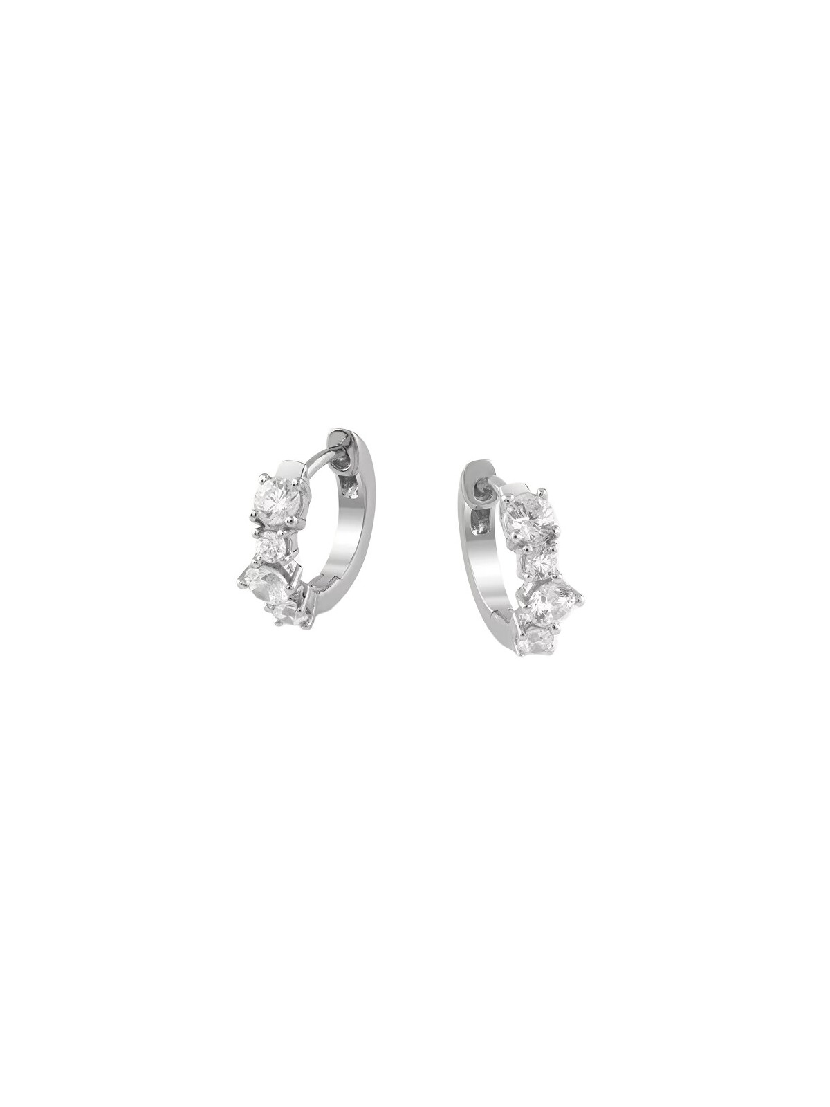 Guess Anelli con zirconi cubici Jardin JSBE04467JWRHT/U donna