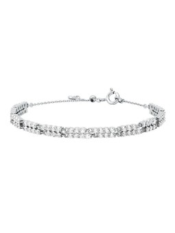 Michael Kors Bellissimo bracciale in argento con zirconi Premium MKC1812040 donna