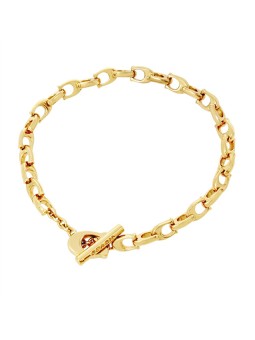Coach Bracciale da donna placcato oro, modello alla moda 37376745GLD710 donna