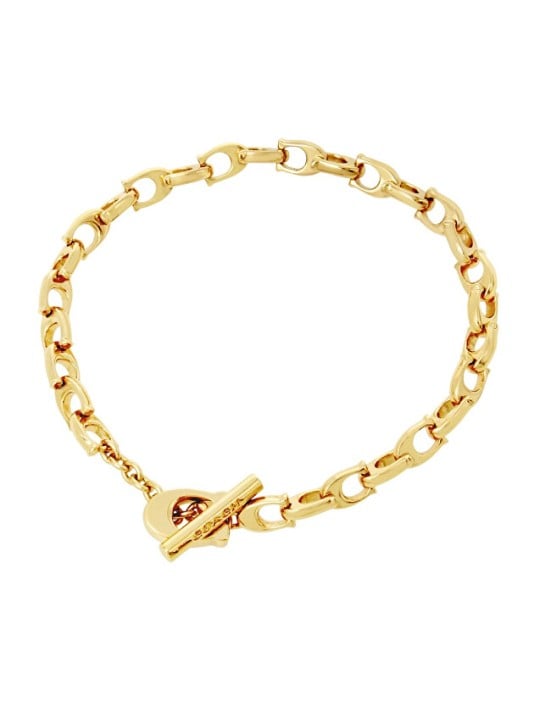 Coach Bracciale da donna placcato oro, modello alla moda 37376745GLD710 donna