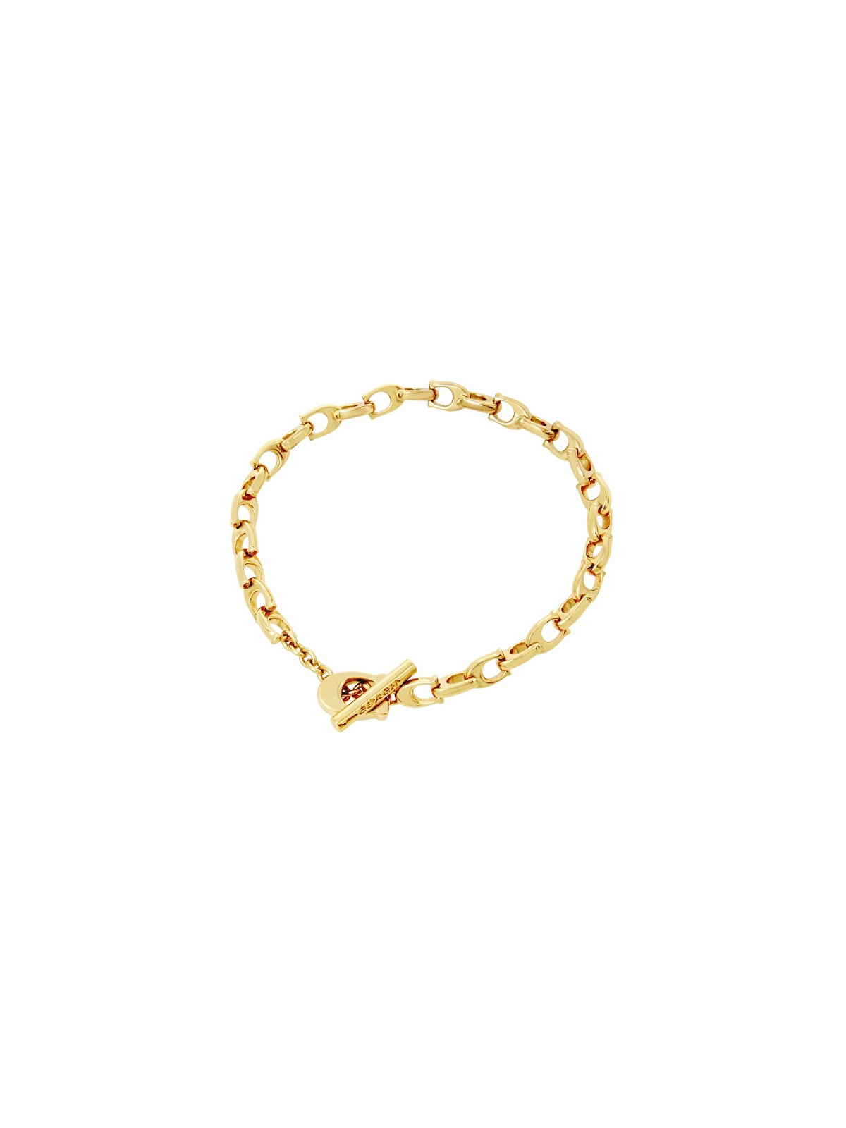 Coach Bracciale da donna placcato oro, modello alla moda 37376745GLD710 donna