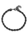 S'Agapõ Bracciale in acciaio nero Valis Ripple SRP94 donna