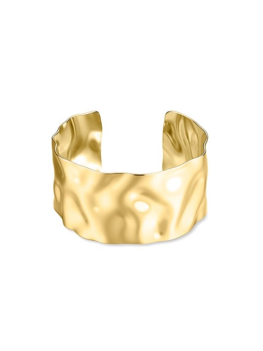 S'Agapõ Bracciale aperto placcato oro Emotion SMO14 donna