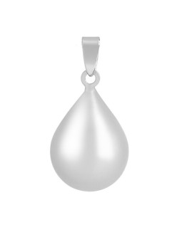 MUMMY BELL Campanella di gravidanza Goccia d'amore - argento donna