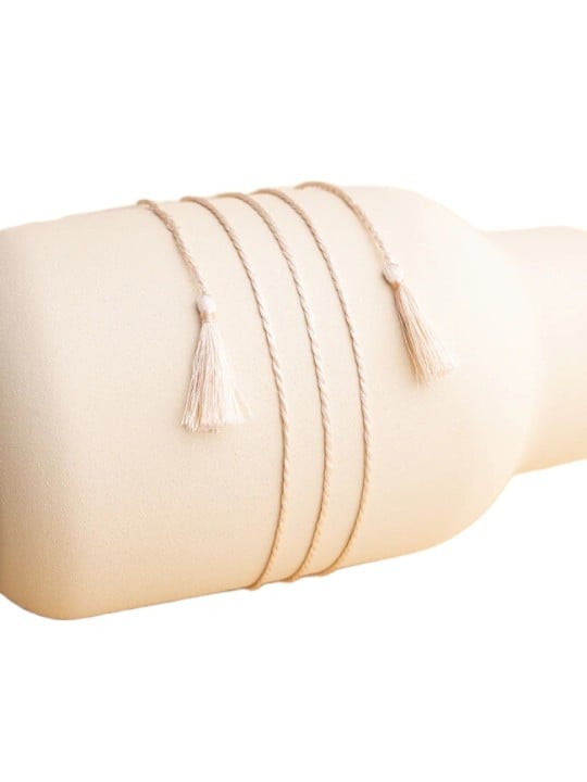 MUMMY BELL Cordoncino di seta rosa antico, 130 cm donna