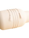 MUMMY BELL Cordoncino di seta rosa antico, 130 cm donna