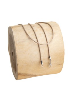 MUMMY BELL Cordoncino intrecciato beige da 114 cm donna