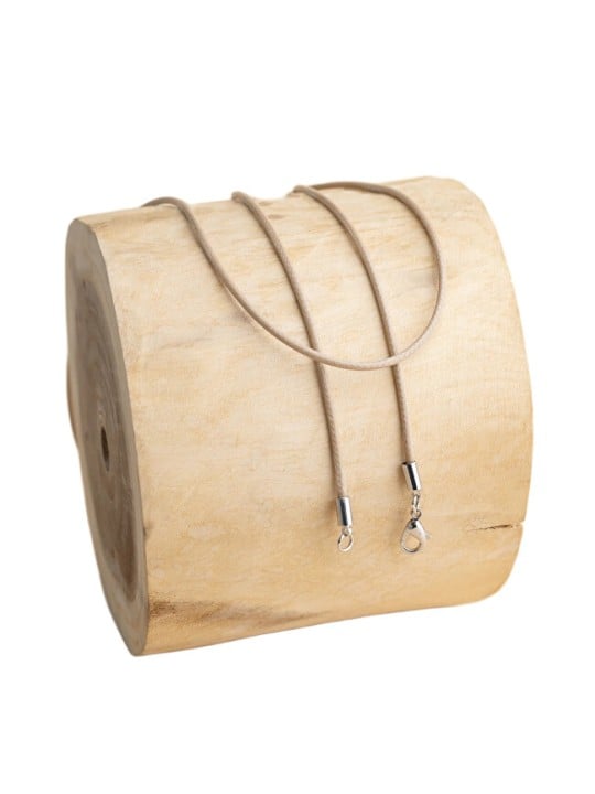 MUMMY BELL Cordoncino intrecciato beige da 114 cm donna