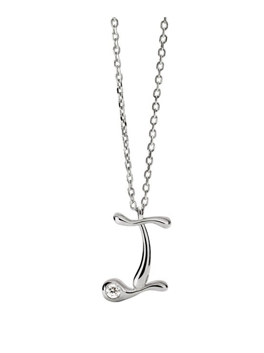 PDPAOLA Collana in argento con iniziale "I" CO02-B82-U catena, ciondolo donna